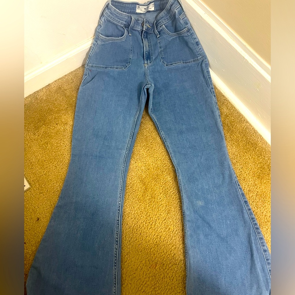Hollister Flare high waisted jeans